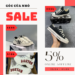 Giảm giá giày Sneaker cực sốc dịp lễ 30/4 và 1/5
