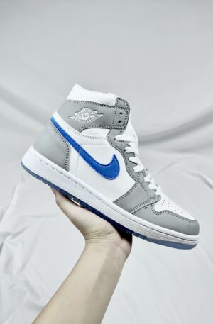 Giày Nike Air Jordan Wolf Grey cao cổ siêu cấp