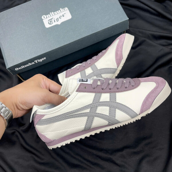 Giày Onitsuka Tiger Xám Tím Siêu Cấp