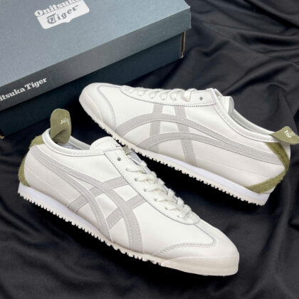 Giày Onitsuka Tiger Trắng Rêu Siêu Cấp